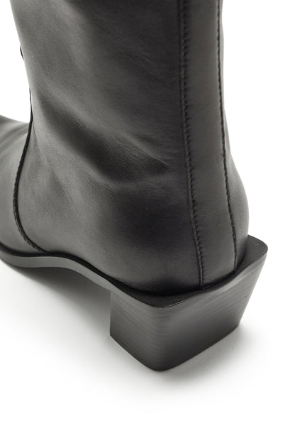 Bota Estilo Western Negra