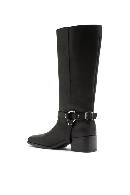 Bota con Arnés Negra