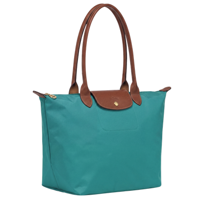 Bolso Plegable de Nailon Premium | Turquesa