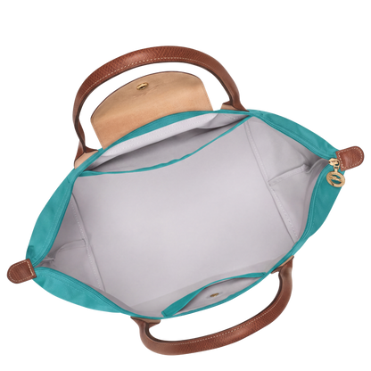 Bolso Plegable de Nailon Premium | Turquesa