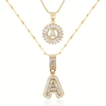 Set de Collares | Inicial Pavé