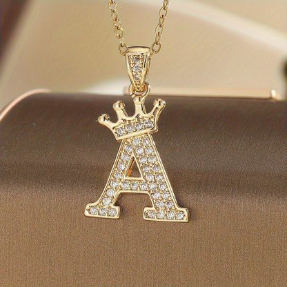 Collar | Corona con Inicial