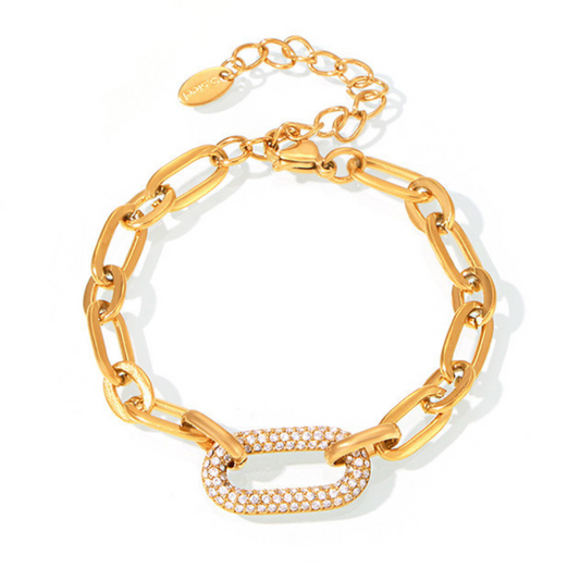 Set de Joyas | Cadena Gruesa Pavé