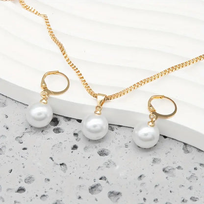 Set de Joyas | Perla Golden Grace