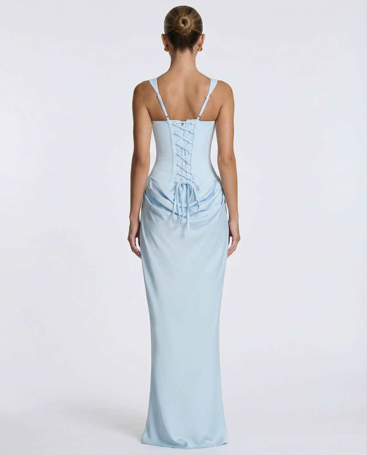 Gema | Vestido Largo Reloj de Arena con Corsé