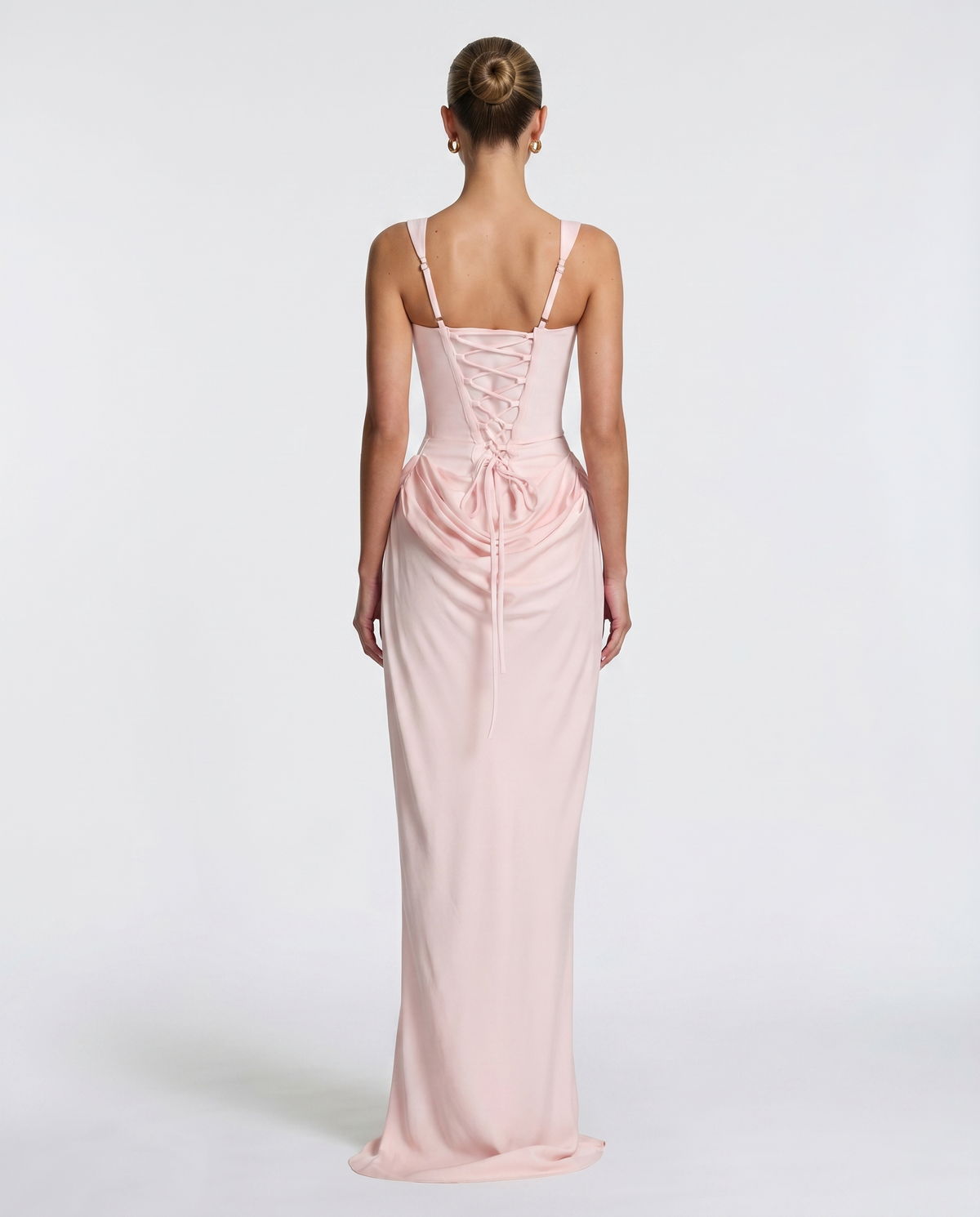 Gema | Vestido Largo Reloj de Arena con Corsé