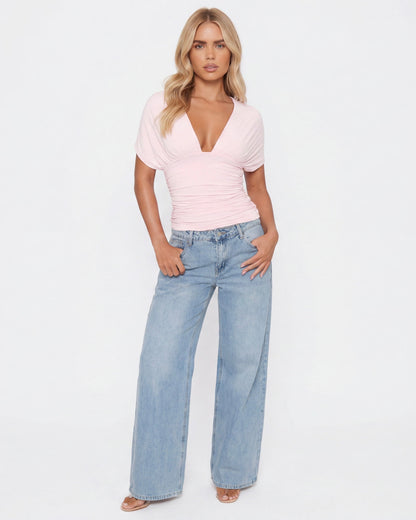 Milagros | Top con Espalda Abierta y Lazada