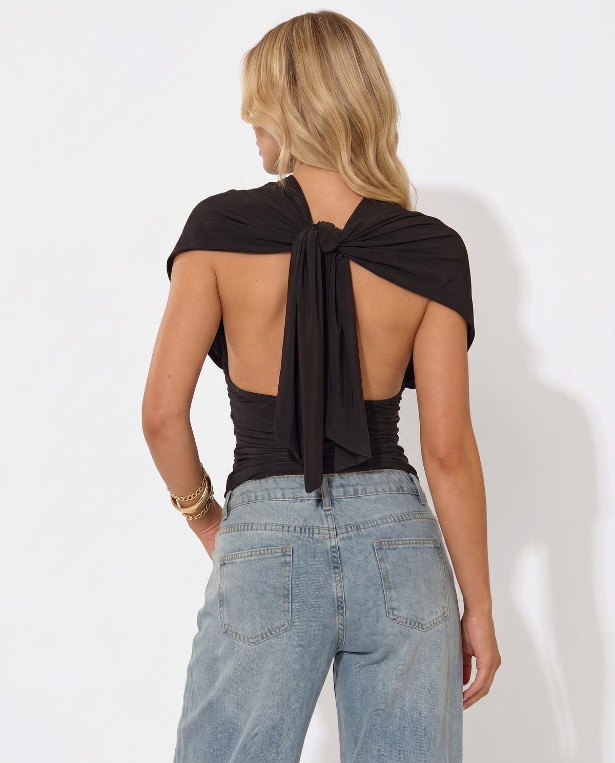 Milagros | Top con Espalda Abierta y Lazada