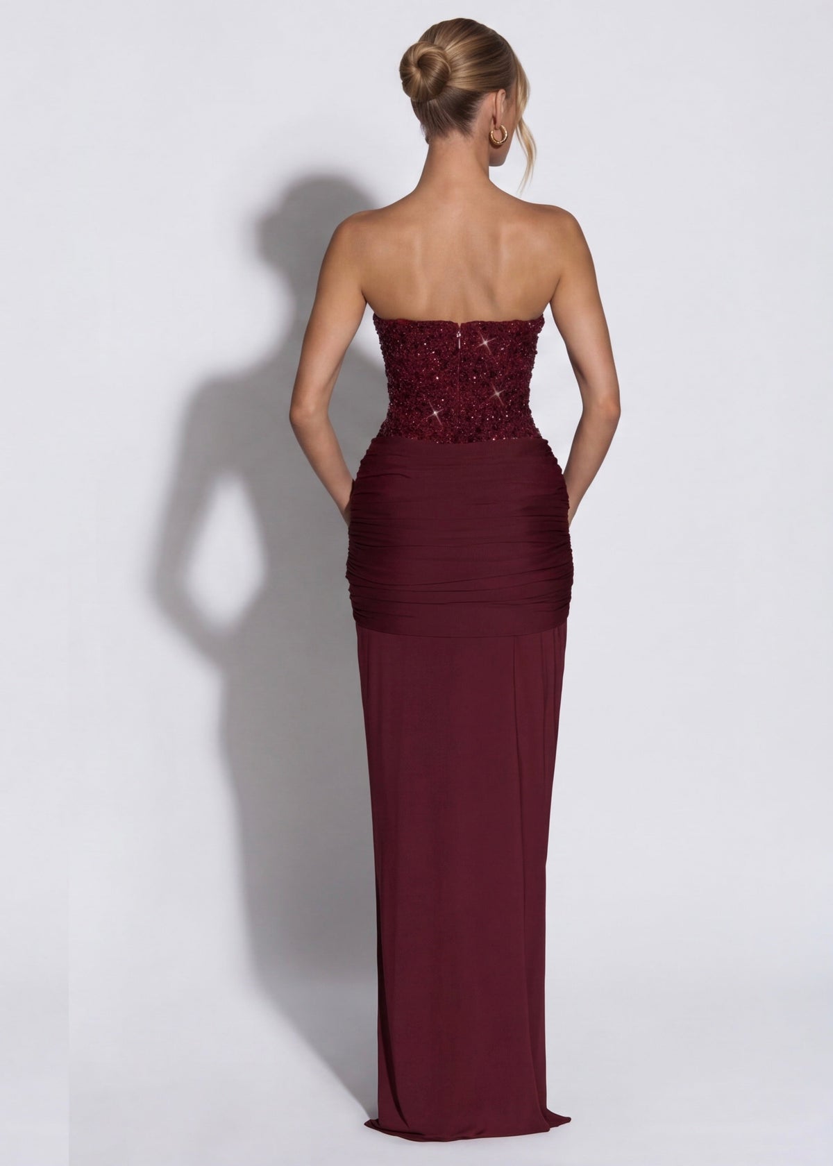 Estrella | Vestido Largo con Corsé Brillante