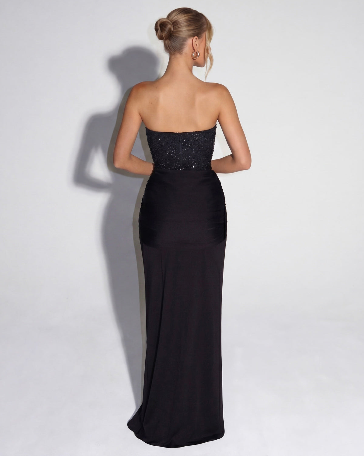 Estrella | Vestido Largo con Corsé Brillante