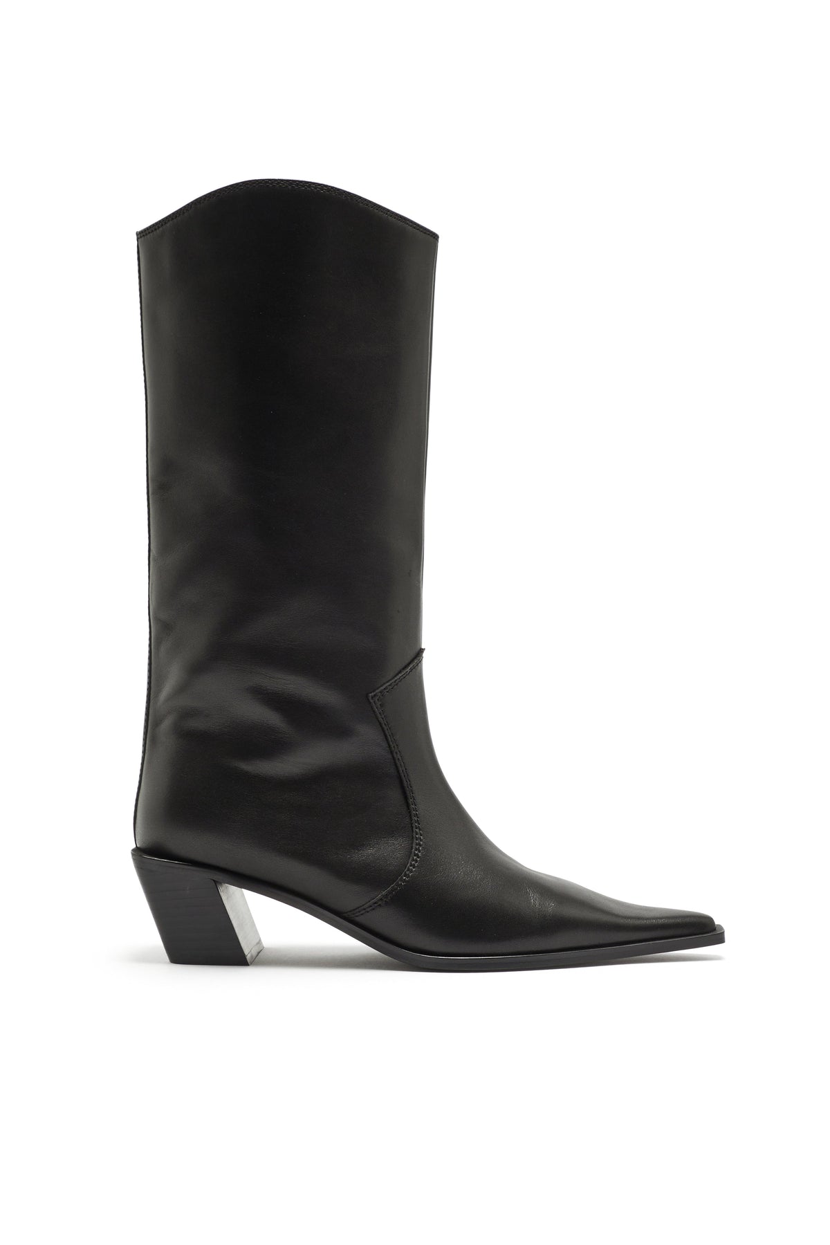 Bota Estilo Western Negra