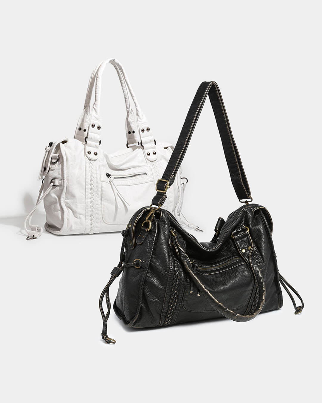 ARIA | Vintage Weave Shoulder Bag